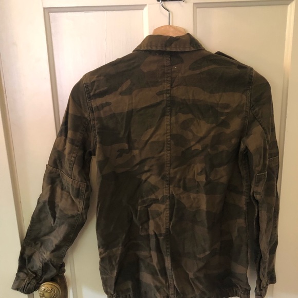 TNA aritzia camo cargo army jacket utility jacket - Picture 2 of 3
